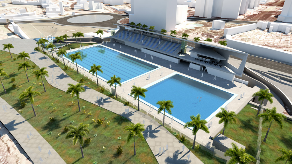 La obra de remodelación de la piscina del Puerto de la Cruz en el Centro de Deportes Acuáticos de Tenerife, que se está llevando a cabo por la UTE Acciona Construcción SA y Constructora de Proyectos y Obra Civil 2012 SL, y después de varios meses de exhaustivos ensayos de caracterización en obra con los distintos productos propuestos, como impermeabilizantes cristalinos para hormigón, y en base a los mejores valores aportados, ha decidido impermeabilizar los 7.500 m3 de hormigón que se utilizarán en dicha obra, con el aditivo TherGlass Concrete ADMIX HD. Los ensayos realizados, demostraron que el hormigón de diseño, aditivado con tan solo el 0,7% de TherGlass Concrete ADMIX HD, ofrece un 75,64 % más de resistencia a la penetración de agua bajo presión. Además, la solución ofrecida por la UTE Acciona Construcción S.A. y Constructora de Proyectos y Obra Civil 2012 S.L, con Therglass Admix HD, mejora en un 76% los resultados del aditivo prescrito en proyecto, lo que ha motivado a la dirección facultativa, a aceptar el cambio de producto, propuesto por la contrata como alternativa de mejora. TherGlass Concrete ADMIX HD, utiliza una mezcla única y exclusiva de ingredientes químicos activos, que impermeabilizan el hormigón por cristalización de la red capilar. Se trata de un material cristalino cementante y basado en geo-polímeros de última generación que reaccionan con las partículas no hidratadas y los subproductos resultantes de la hidratación del cemento y presentes en el hormigón, aumentando la densidad del hidrato de silicato de calcio (CSH) en relación con el hidróxido de calcio Ca(OH)2, para formar millones de cristales insolubles que obturan los poros y capilares, sellando grietas y fisuras en la estructura del hormigón, bloqueando así, el paso del agua. El resultado es un proceso de impregnación muy superior a lo existente, que penetra en el hormigón para depositar catalizadores CSH, que refuerzan el cristalino y crean una solución permanente que impermeabiliza el hormigón para toda la vida.